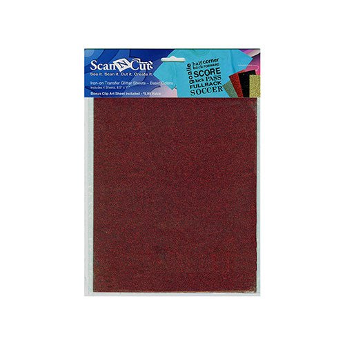 Brother ScanNCut CATG01 Iron-On Transfer Glitter Sheets, Multicolor - Image 3
