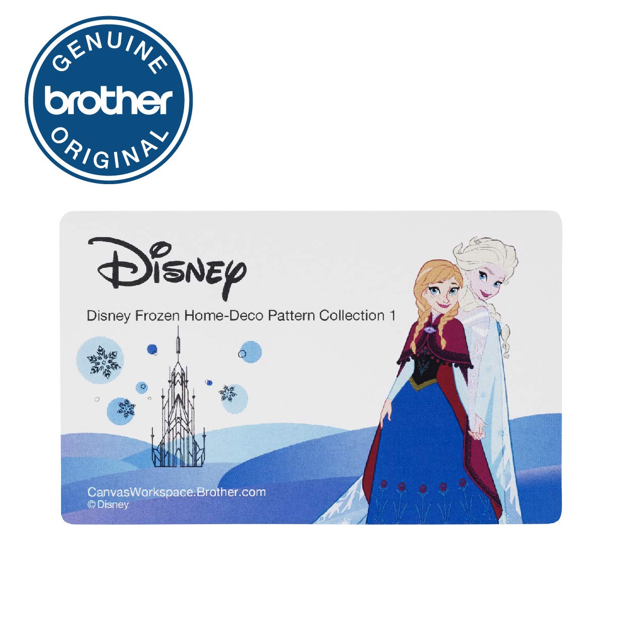 Brother ScanNCut Disney Frozen HomeDeco Pattern Collection 1 CADSNP04, 27 Designs with Olaf, Elsa, Anna & More, Vinyl Wall Art, Iron-on Transfers for Clothing, DIY Stencil Templates, Party Decorations - Image 7
