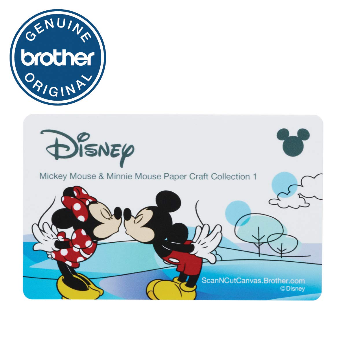 Brother ScanNCut Disney Pattern Collection 1 CADSNP01, Classic Mickey & Minnie Mouse, 26 Designs Disney Vinyl Decals, DIY Valentine's Cards, Appliques with Mickey Ears, Gloves, Hearts, Banners & More - Image 7