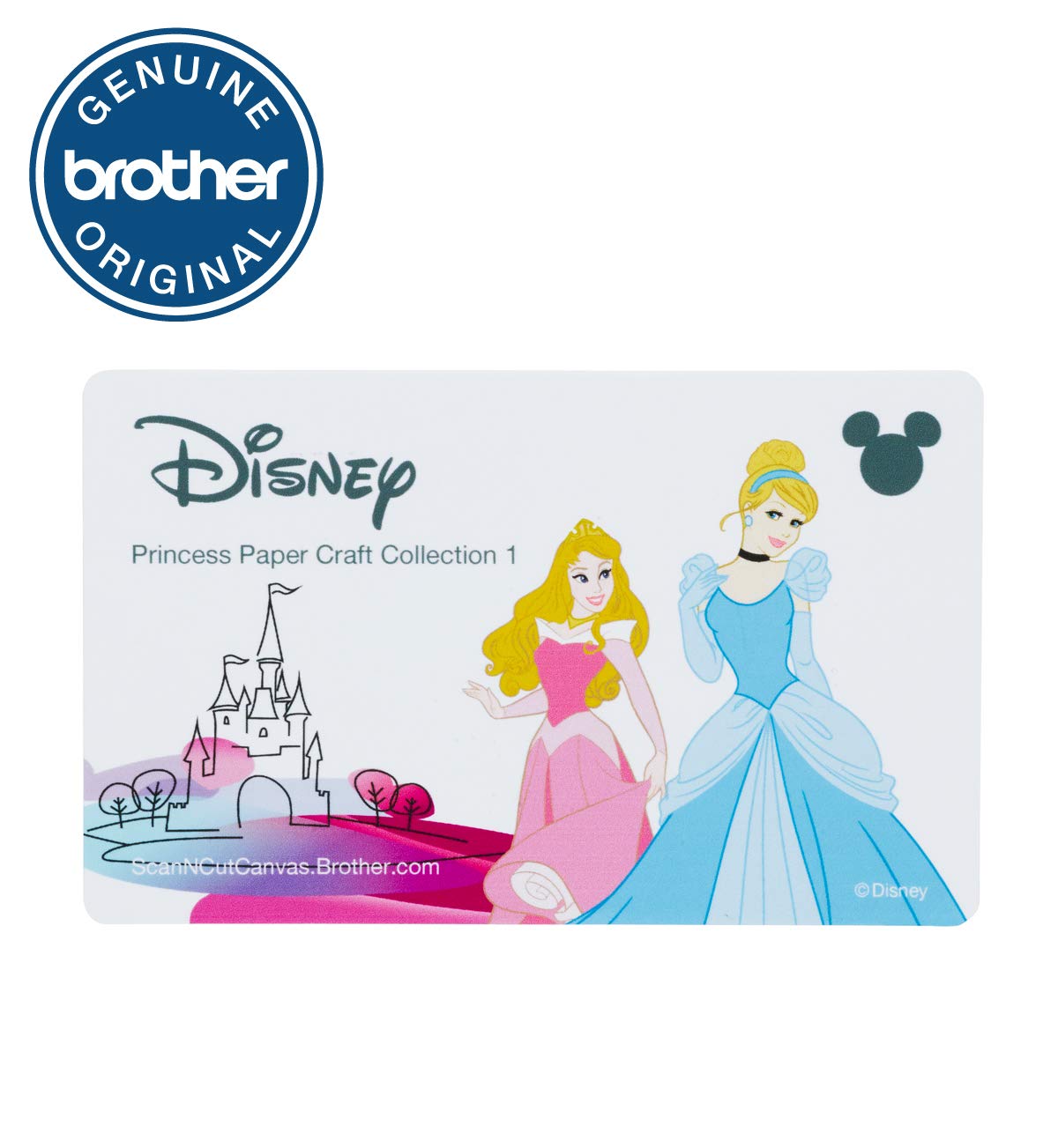 Brother ScanNCut Disney Pattern Collection 2 CADSNP02, Classic Disney Princesses, 18 Designs for DIY Greeting Cards, Bookmarks, Gift Tags with Cinderella, Belle, Aurora, Snow White, Rapunzel and Ariel - Image 7