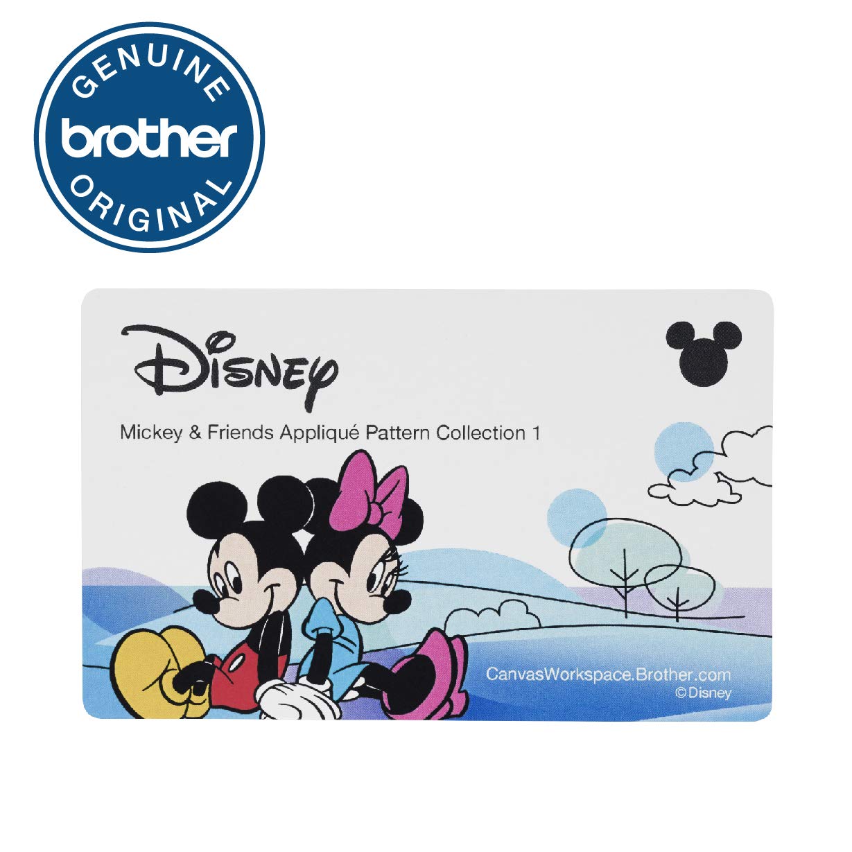 Brother ScanNCut Disney Pattern Collection 3 CADSNP03, Mickey and Friends Appliques, Includes 33 Intricate Designs for Home Décor, Vinyl Wall Art, Iron-on Transfers for Clothing, and More - Image 7