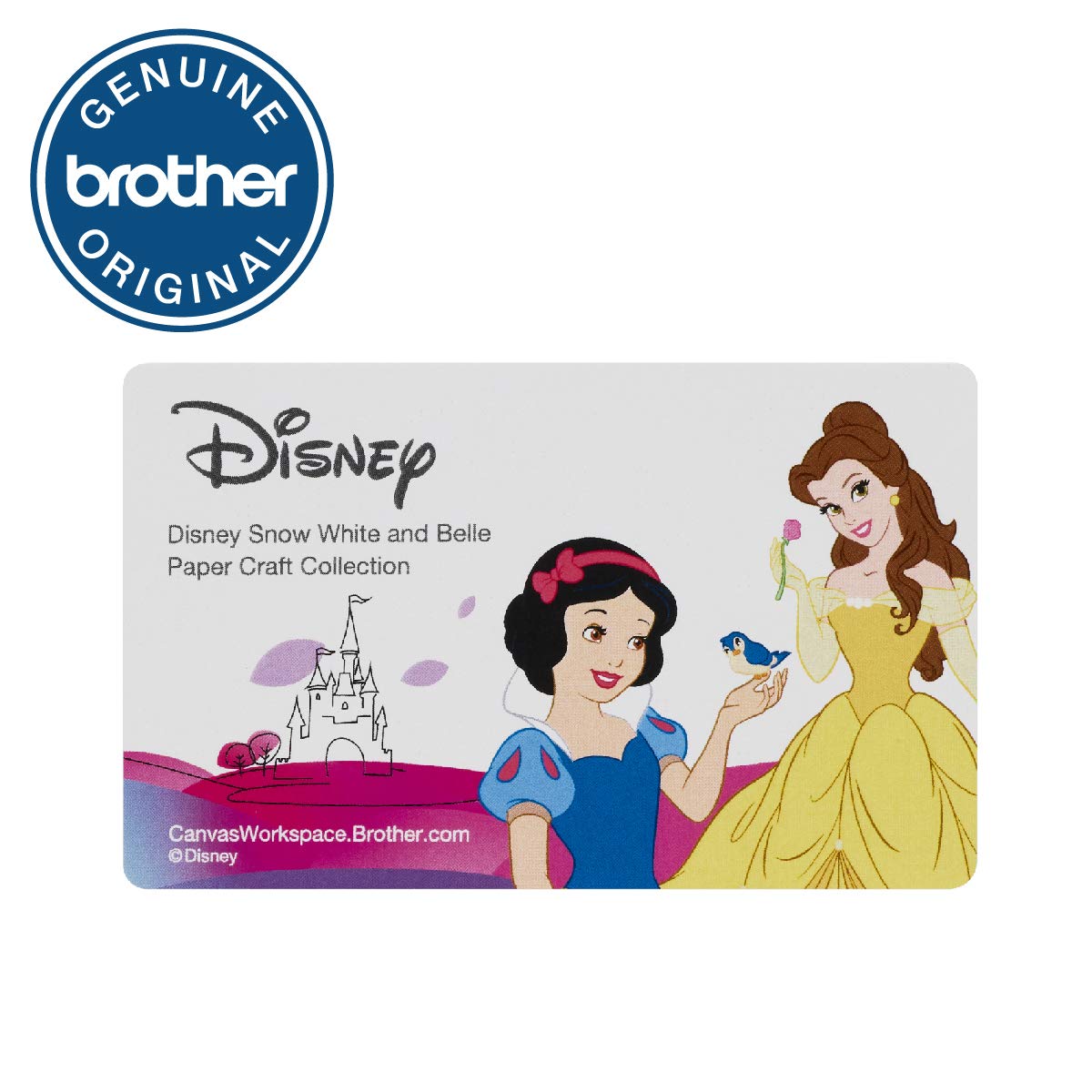 Brother ScanNCut Disney Snow White and Belle Paper Craft Collection CADSNP06, Includes 30 Intricate Designs for Shadowboxes, Pop-Up Cards, Rhinestone Templates and More - Image 7