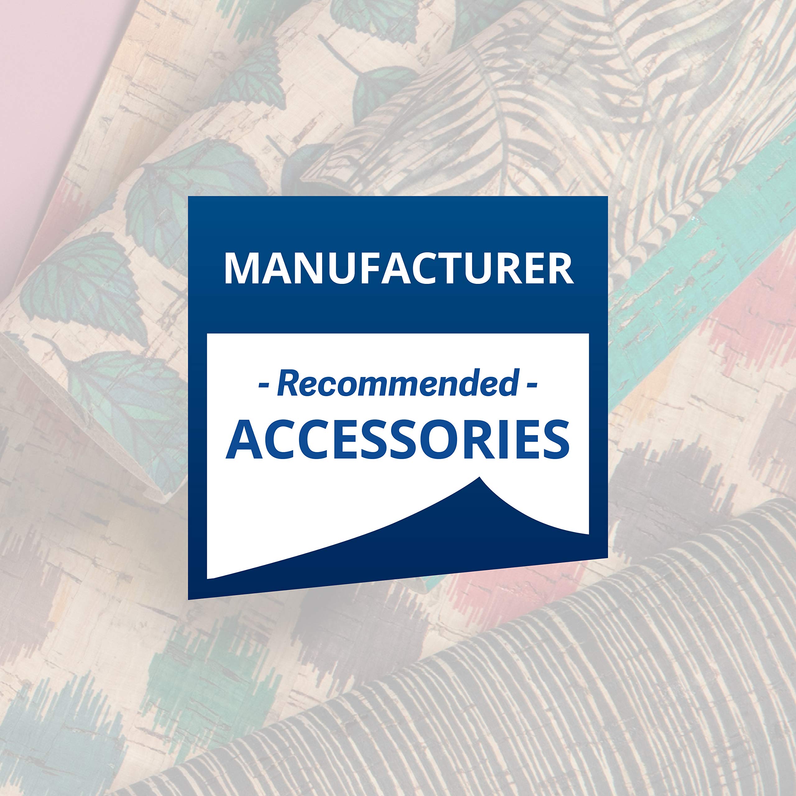 Brother ScanNCut Rolled Cork Fabric Brush Strokes Pattern - Image 8